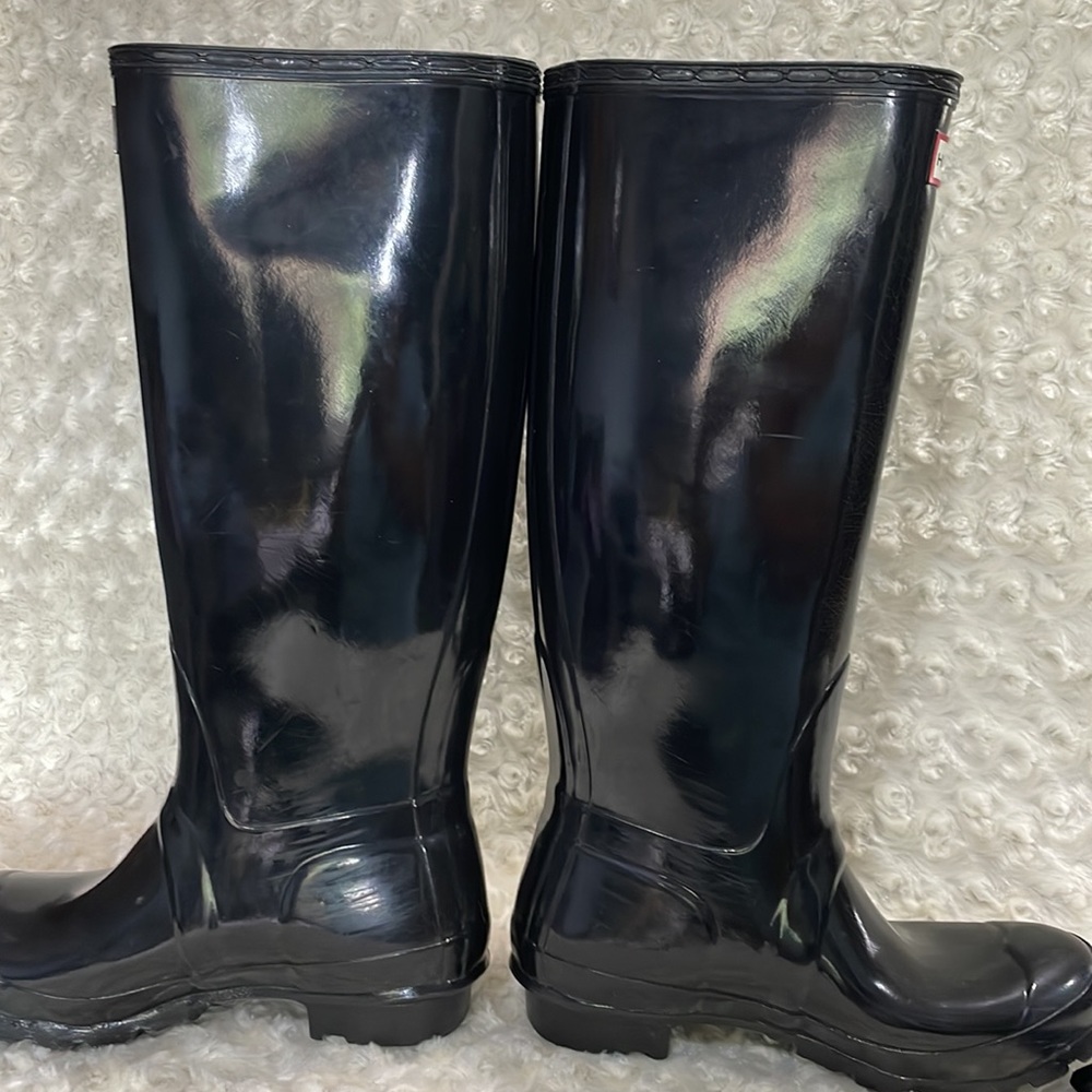 Hunter original tall gloss boots - Picture 7 of 16